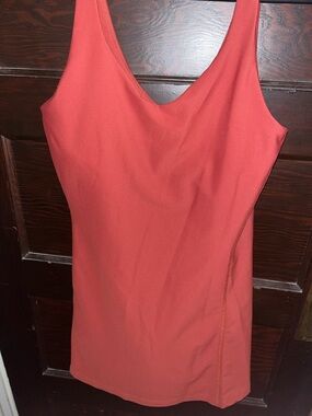 Old Navy Active Rust Orange PowerSoft Dress